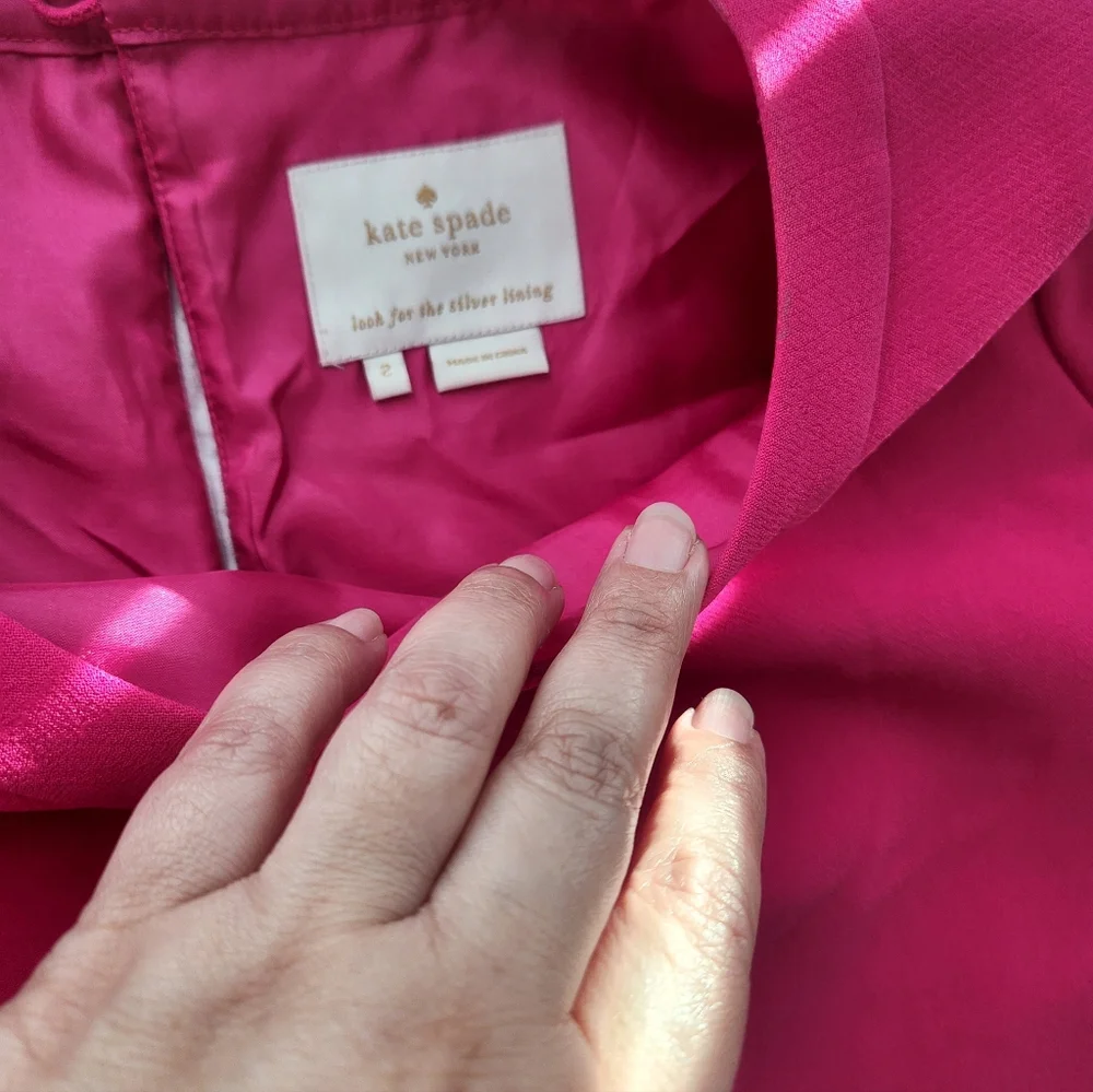 Kate Spade Fuchsia Mini Dress